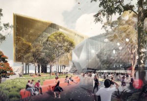 Woods Bagot, Deakin Uni Burwood Highway Frontage Building