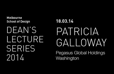 Melbourne School of Design Dean’s Lecture Series