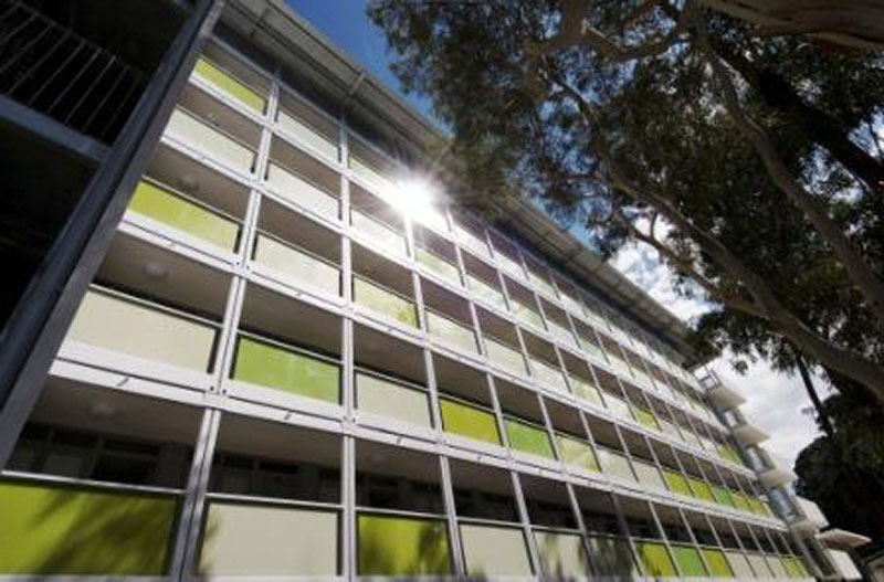 Prefab student housing made from shipping containers