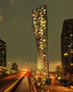 BIG Beach and Howe Tower Vancouver