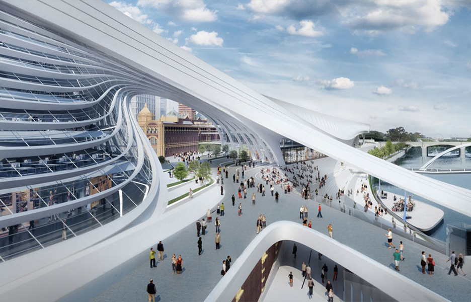 Zaha-Hadid-BVN-Architecture-Flinders-Street-Station-competition-1