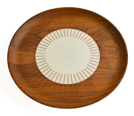 Kintsugi platter by Matthew Sheargold