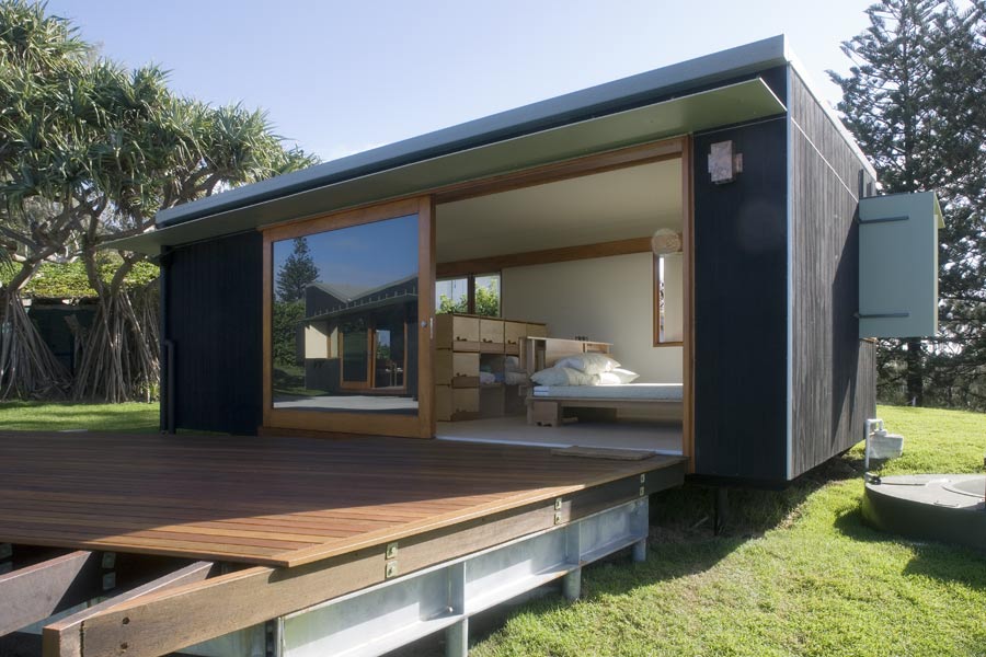The Happy Haus repositioned in a different location