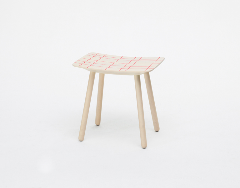 Colour Stool for Karimoku New Standard (2011)