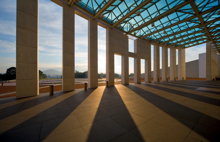 Parliament House by Mitchell Giurgola and Thorp