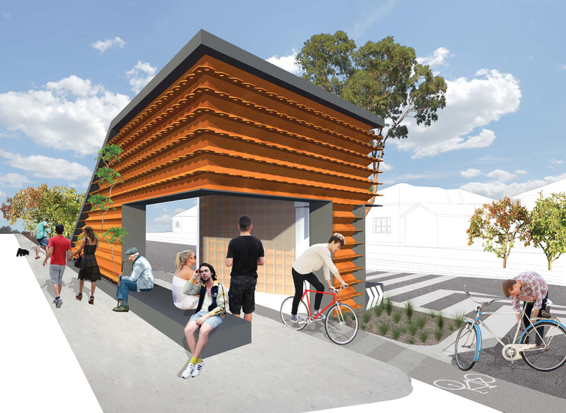 Brick verge project encouraging social interaction