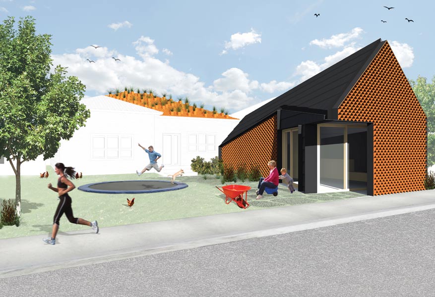 Granny flat project at concept stage