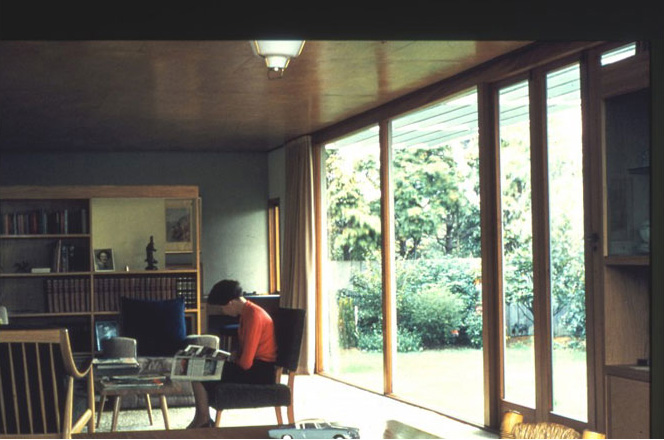 Inside Toomath's father's house  1969,. Image courtesy of Bill Toomath