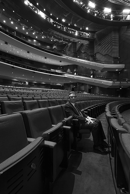 John Kotzas, Director of the Queensland Performing Arts Centre, in the Lyric Theatre
