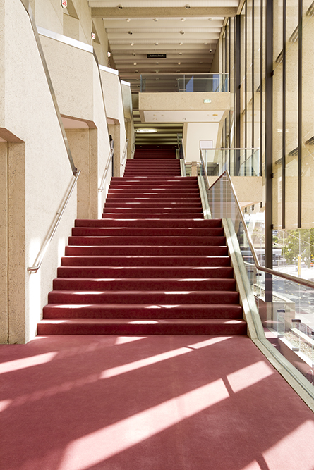 Foyer on the riverside of the Queensland Performing Arts Centre