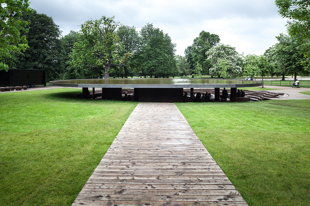 Serpentine Gallery Pavilion Kensington Gardens, London, UK, (2012). Image Courtesy: Yohan Zerdoun