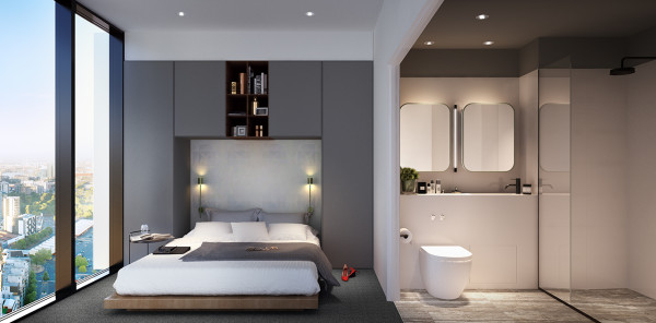 Victoria-One_bedroom-and-bathroom