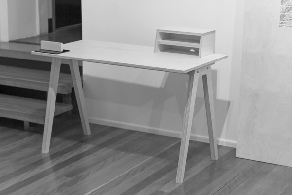 Desk design by Nora Kinnunen. Photograph: Michael Saunders