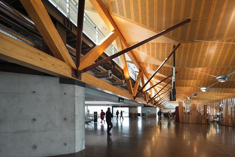 Regional Terminal at Christchurch Airport by BVN Donovan Hill. Photo John Gollings.