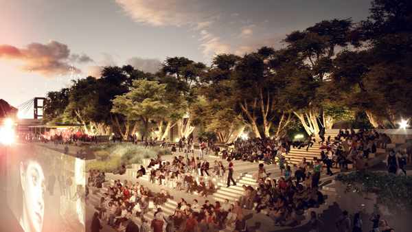 The Goods Line by ASPECT Studios with CHROFI for the Sydney Harbour Foreshore Authority