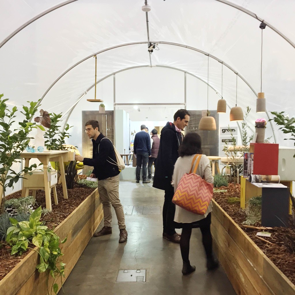 Green Magazine Harvest Display