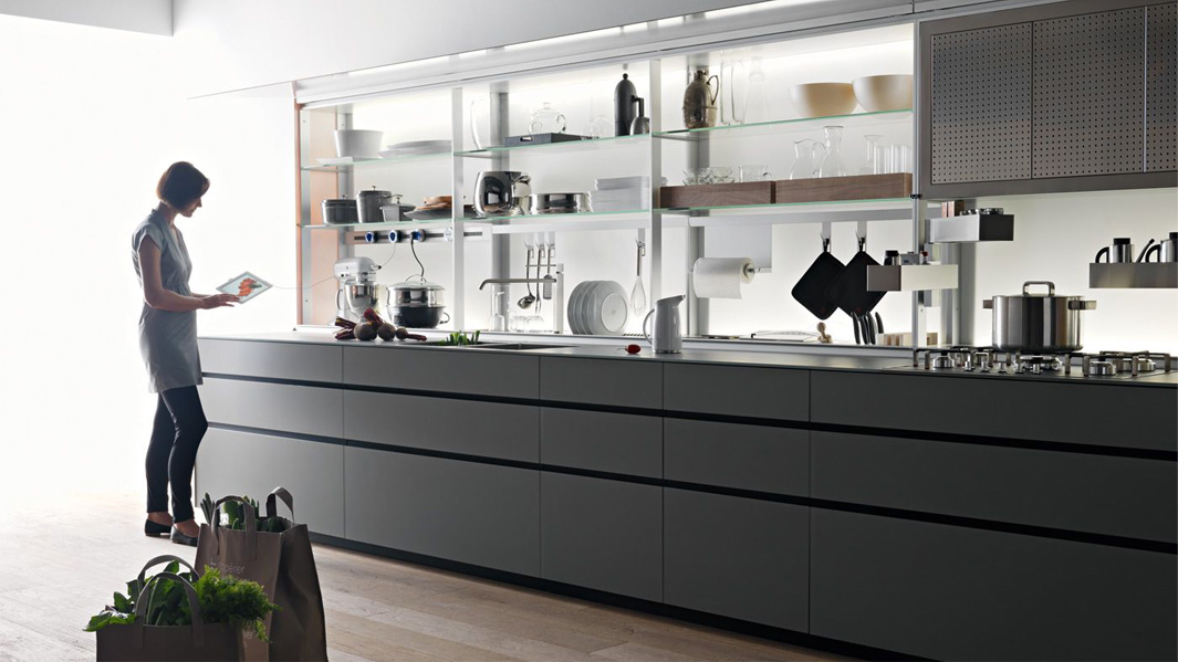 Valcucine\'s \'New Logica\' kitchen system | Australian Design Review Valcucine\'s \'New Logica\' kitchen system | Australian Design Review