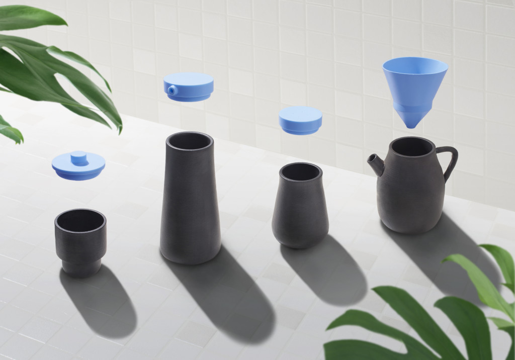 Benwu Studio, 4x4 Vessels. Courtesy Benwu Studio and Beijing Design Week