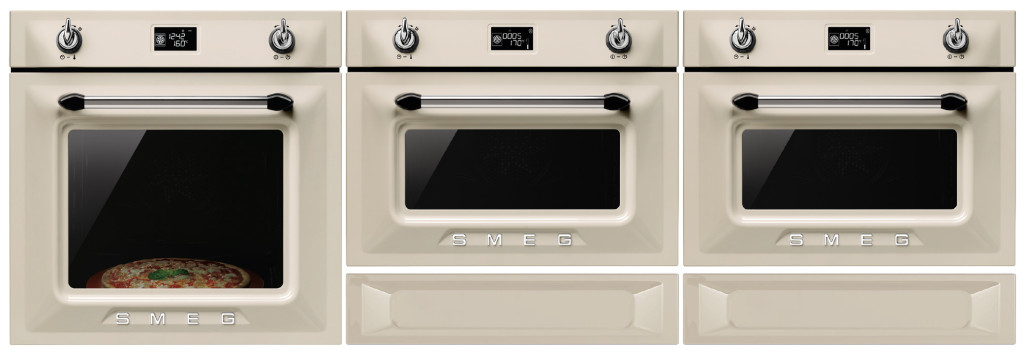 Smeg Victoria Collection – 60cm Thermoseal oven with Speed Ovens & warming drawers