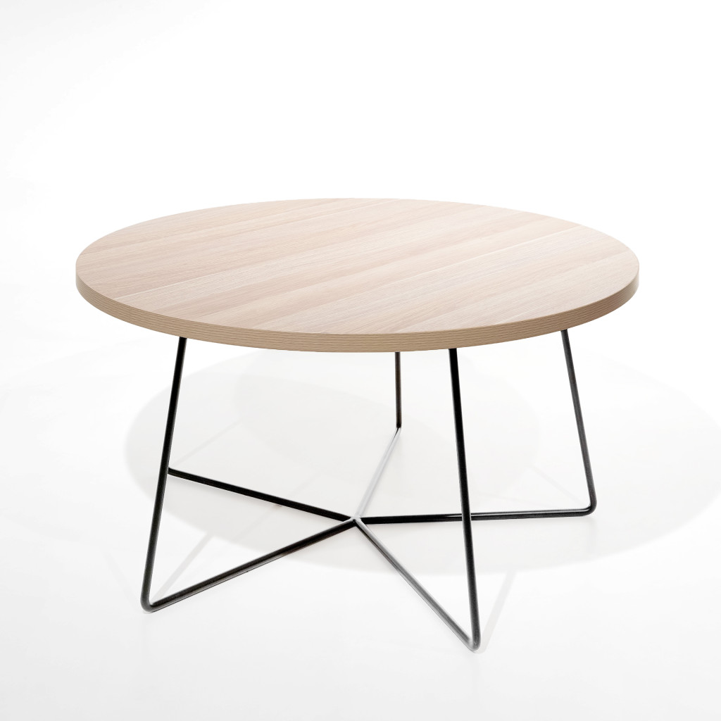 ASTERISK LARGE TABLE BLACK BASE