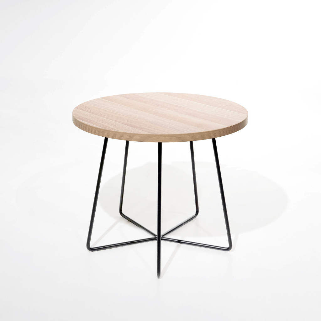 ASTERISK SMALL TABLE BLACK BASE