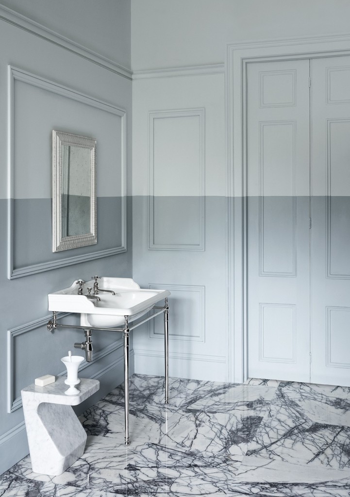 Paint and Paper Library's matte paint in Porcelain II and V.  Photo: Paul Raeside