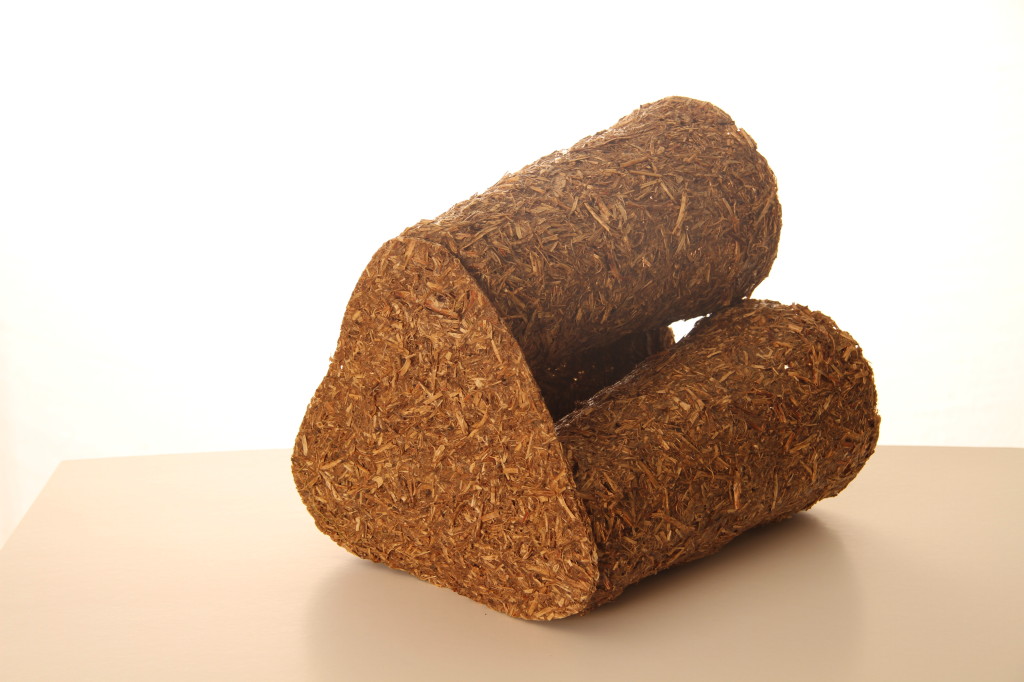 Kids straw stool by Dale Hardiman, 2011.