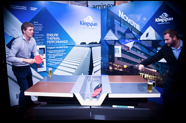 Play some table tennis with Kingspan.