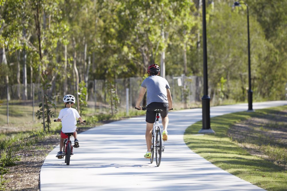 Verde's Brassall Bikeway upgrade in Ipswich. Photo courtesy Verde.