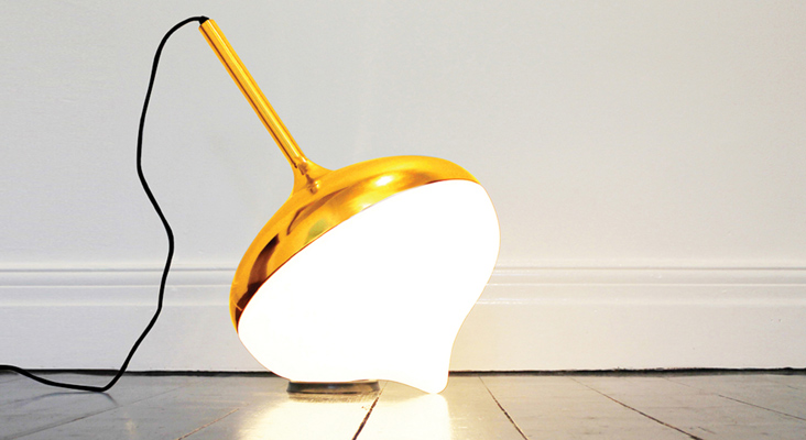 spun-lamp object