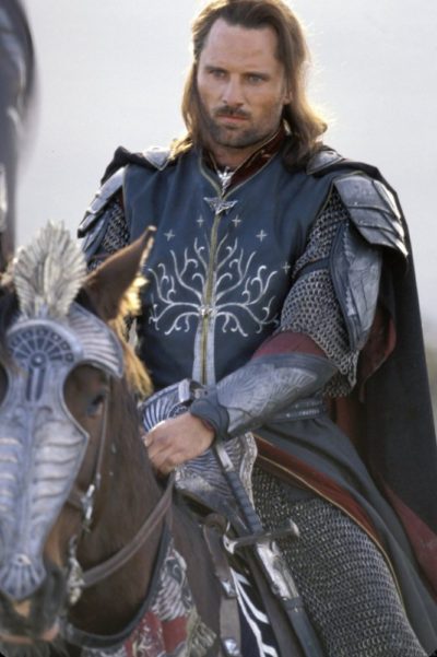 Aragorn in Lord of the Rings.