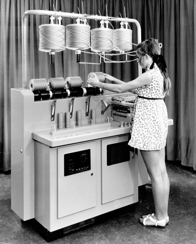 Australia’s 1961 invention of the Repco self-twist wool spinning machine enormously increased wool output worldwide.