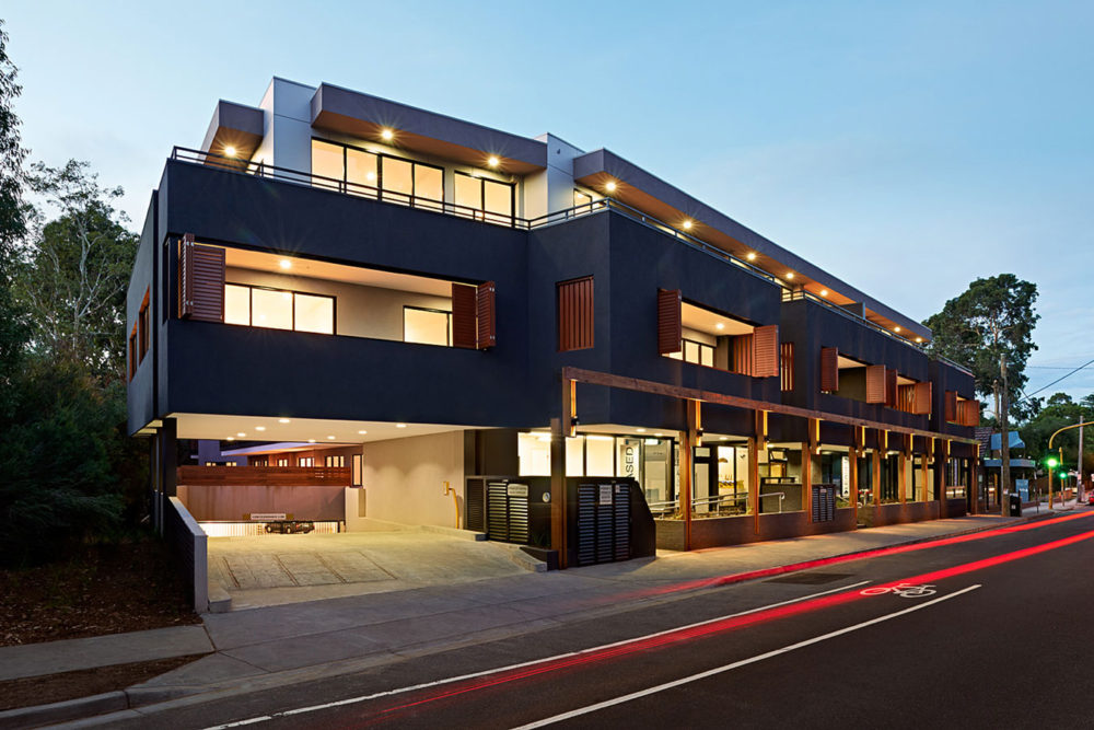 Glen Iris Road apartments by Technē. Photo by Emma Cross and Nicole England.