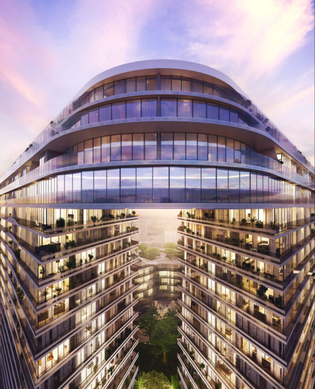 Infinity by Koichi Takada Architects. Render courtesy the architect.