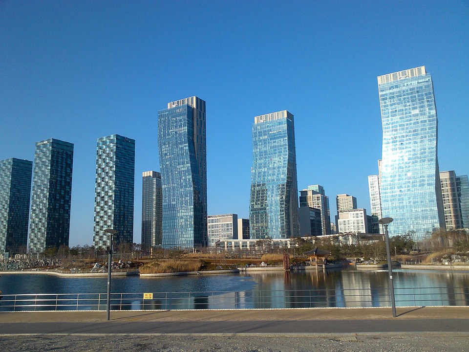 Songdo, South Korea. Photo courtesy Max Pixel.