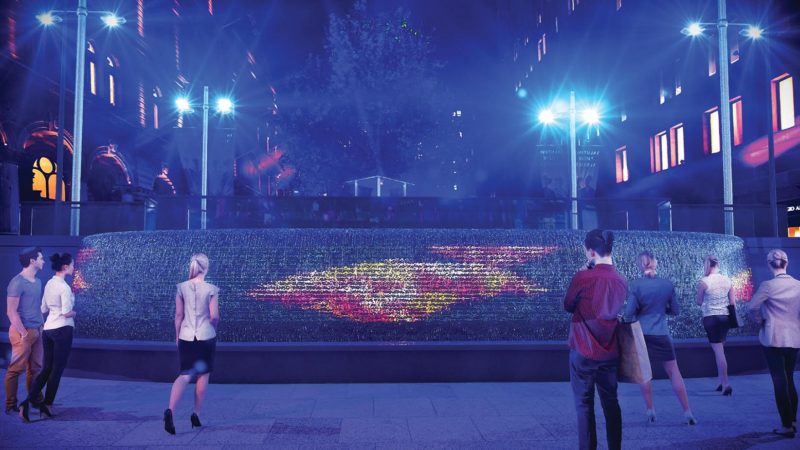 re/FRACTION by the Buchan Group, which will show at Vivid 2017. Image courtesy the architect.