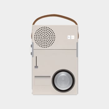 TP1 radio designed by Dieter Rams, 1959, for Braun.
