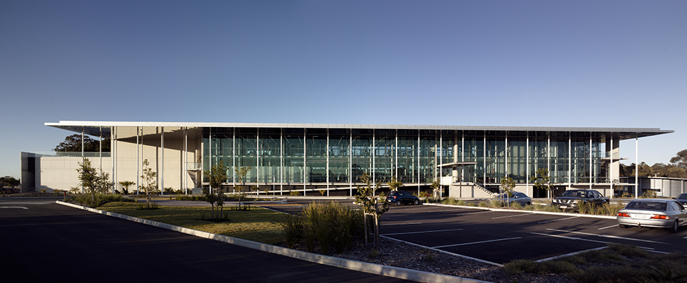 Shiro Architects' first completed project, the Gold Coast KDV Golf and Tennis Academy.