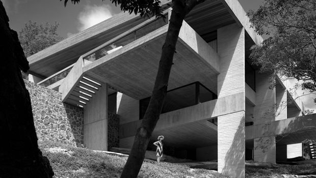 Harry and Penelope Seidler's house. Photo by Max Dupain. 