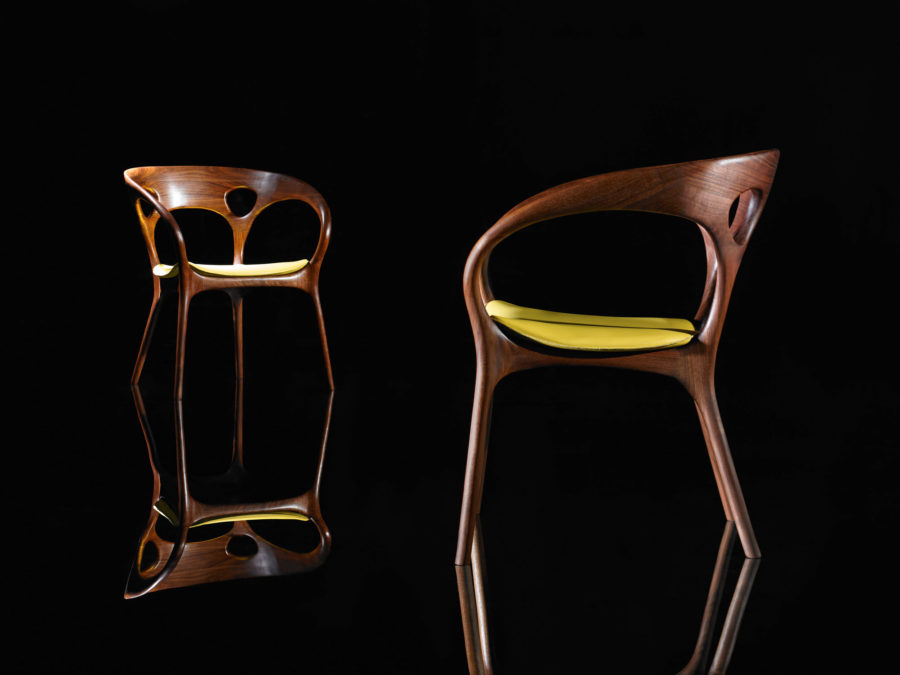 Anne chair by Ross Lovegrove for Bernhardt Design. Photo courtesy Ke-Zu.