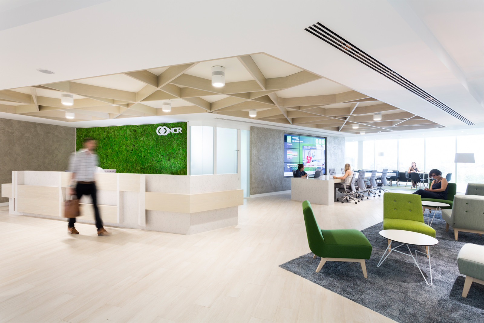 NCR, London uses biophilic design principles. Anna Breheny worked on this project while at Scott Brownrigg in the UK. Photo by Phillip Durrant.