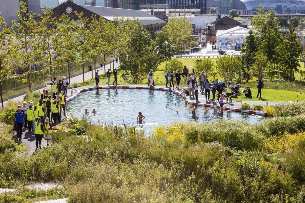 London's King Cross pond.