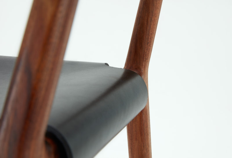The Pieman dining chair by Tom Fereday for Dessein Furniture. Photo by Haydn Cattach.