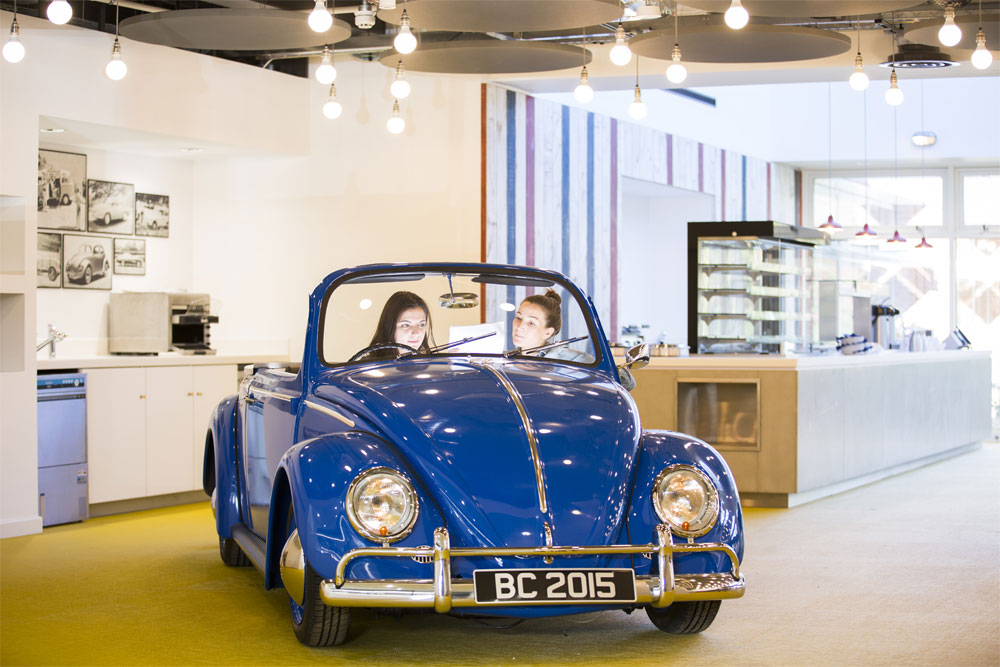 Volkswagen HQ. Anna Breheny worked on this project while at Scott Brownrigg in the UK. Photo by Phillip Durrant.