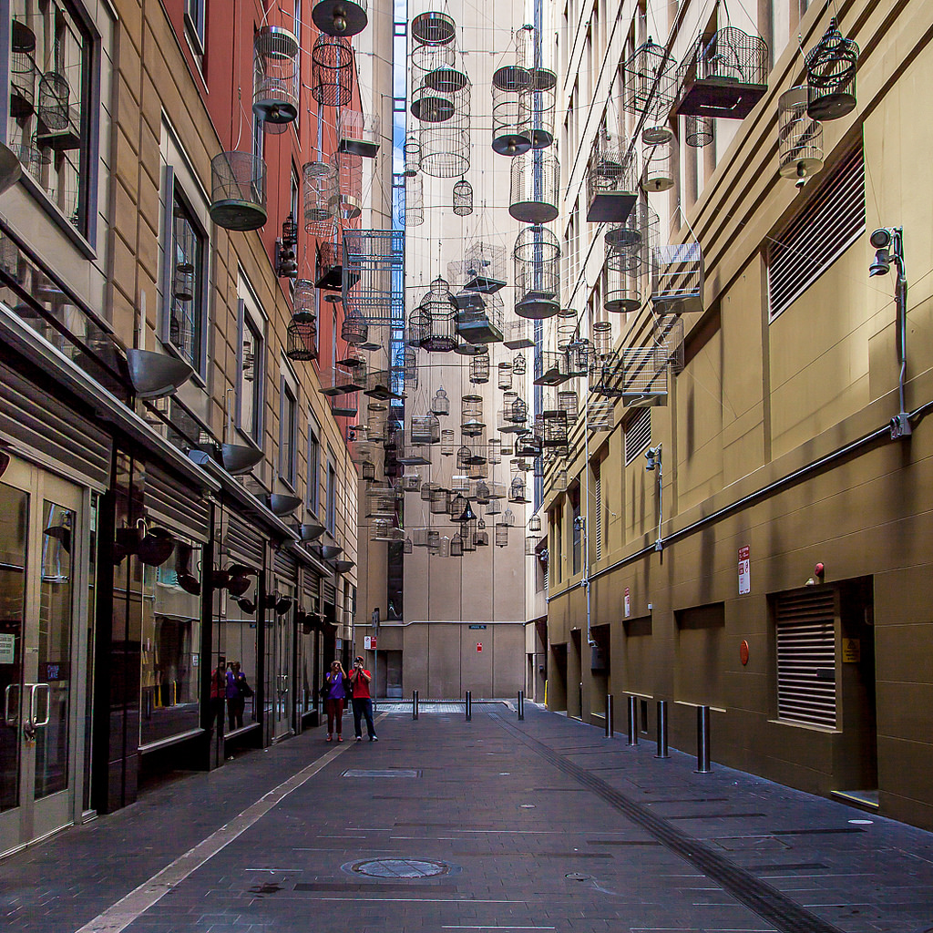 Angel Place, Sydney. Photo via Flickr: Scowak.