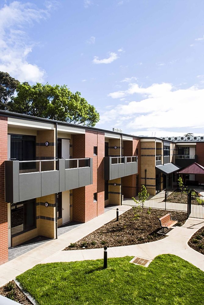 Clayton Church Homes Magill aged care by Matthews Architects. Photo courtesy the architect.