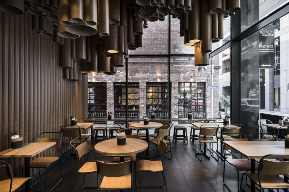 Grilld on Flinders Lane by Technē. Photo by Tom Blachford.