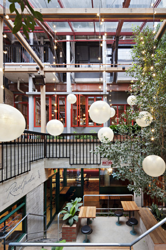 Garden State Hotel on Flinders Lane, by Technē.