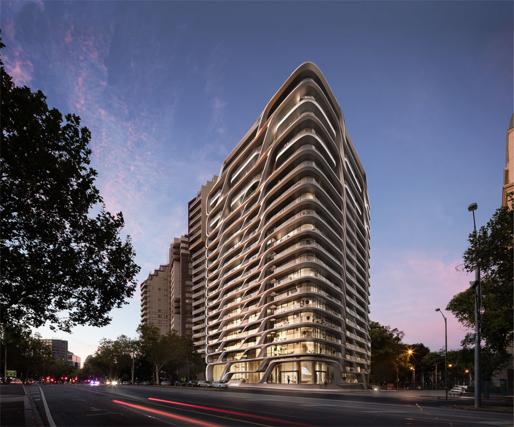 ZHA Mayfair tower Melbourne 2