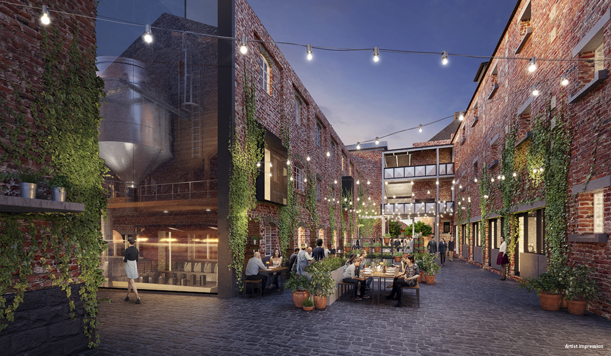 A render of the proposed development at The Malt District. 
